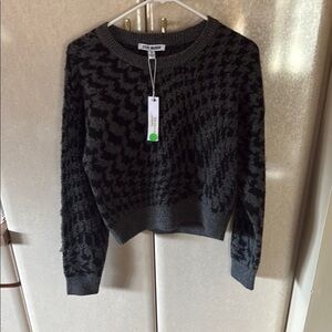 Black and Gray Sweater